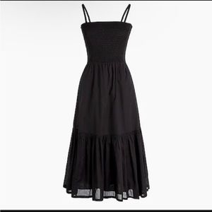 Jcrew tiered cotton smocked sundress